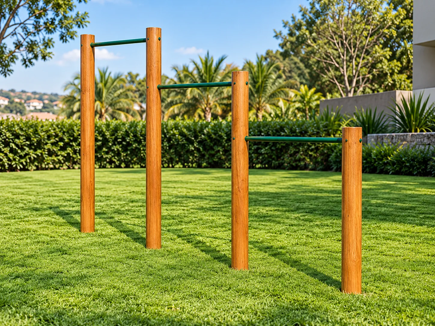 Fotografia oficial de Barra Fixa Tripla